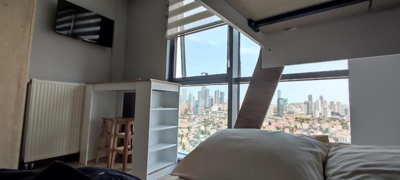 Studyo At High Flat Appartement Istanboel Buitenkant foto